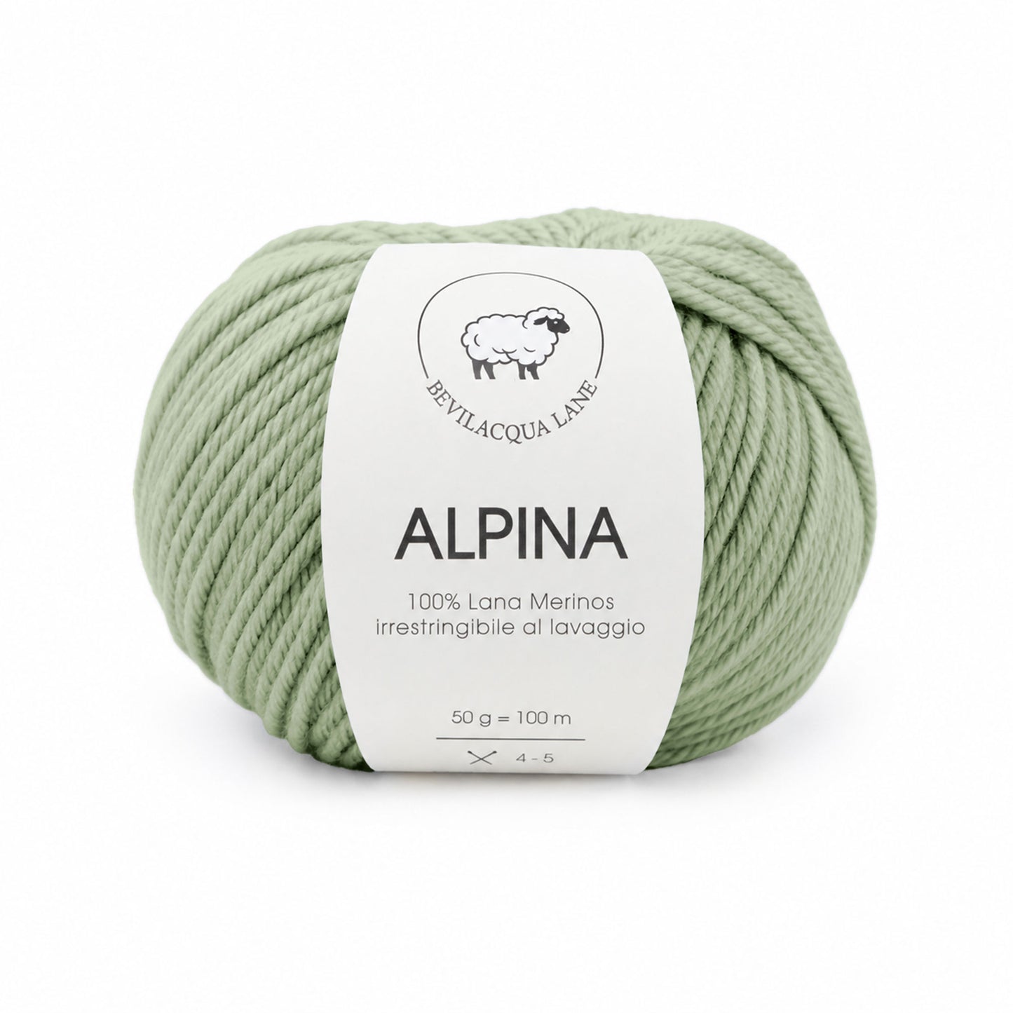 Alpina Bevilacqua Lane | Filato 100% Lana Merino Irrestringibile 50 g