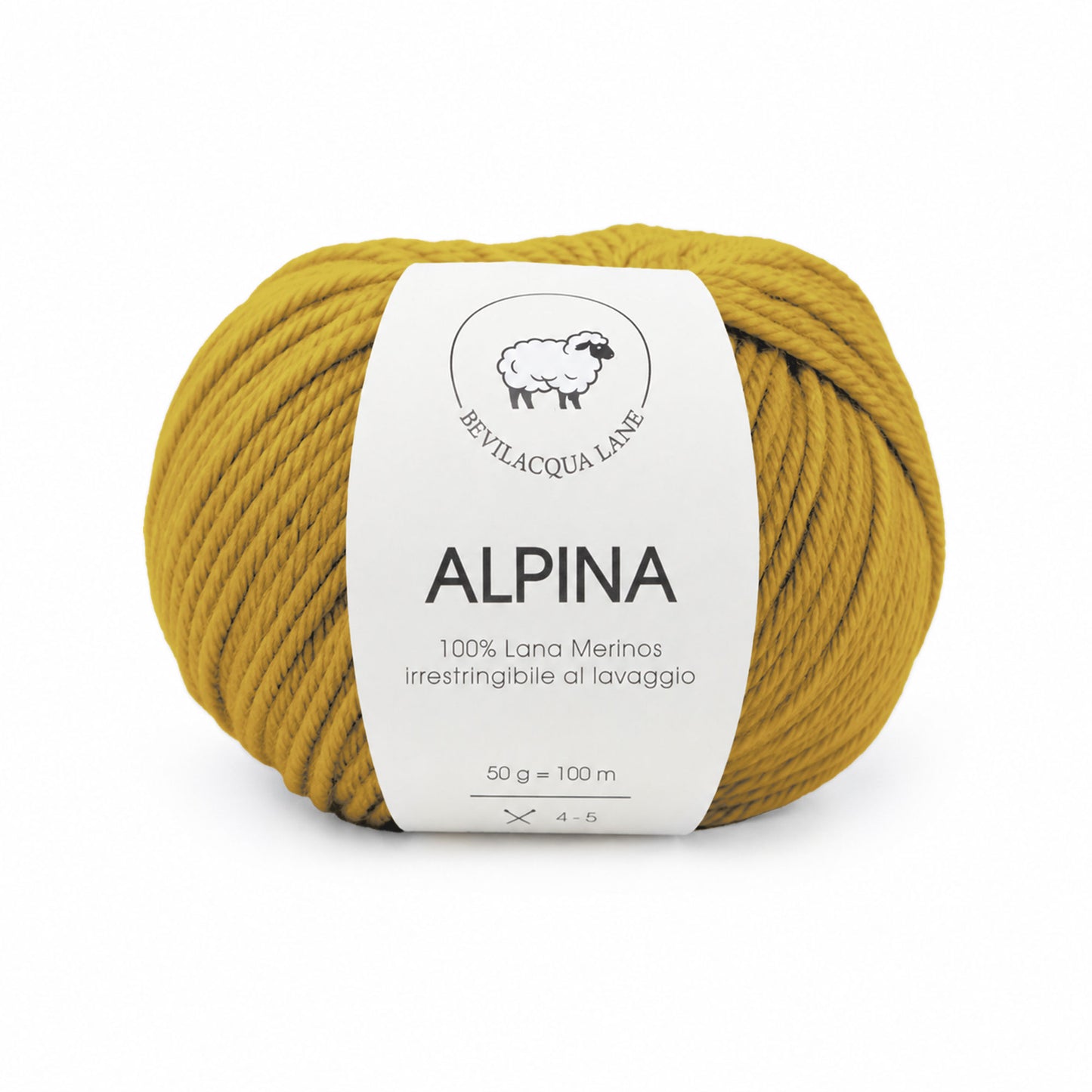Alpina Bevilacqua Lane | Filato 100% Lana Merino Irrestringibile 50 g