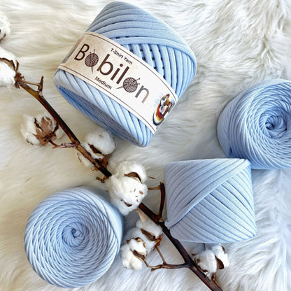 Fettuccia Bobilon Medium 7-9 mm – Filato T-Shirt per Borse, Cestini e Culle