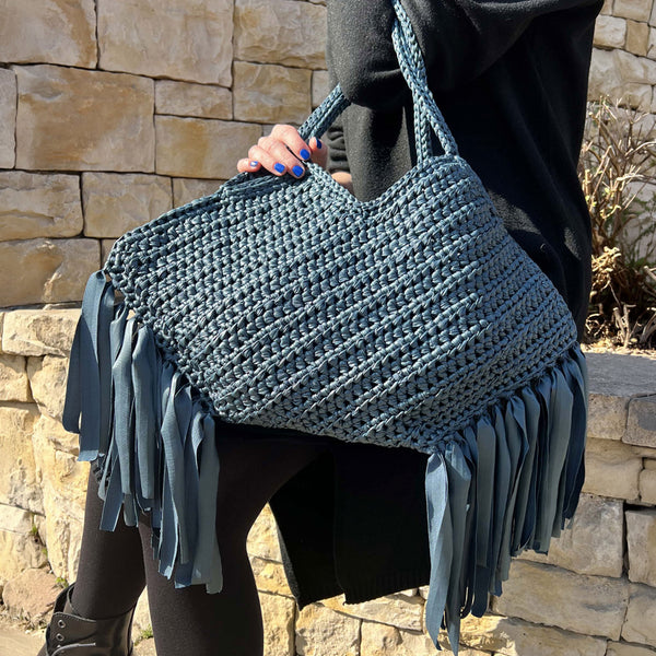 Borsa con Frange Eco Bag Mondial
