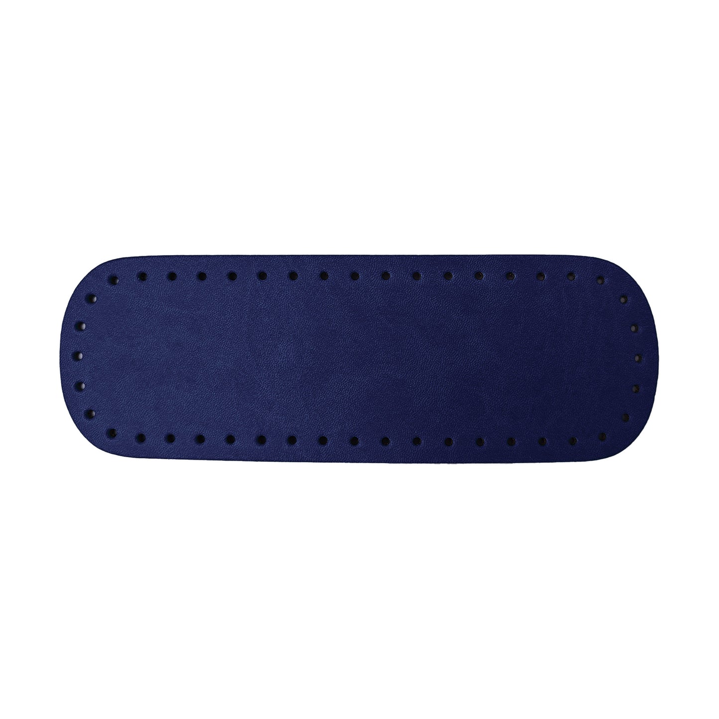 Fondo Borsa Ovale 24x8 cm in Pelle Sintetica e Cuoio Rigenerato - Vari Colori