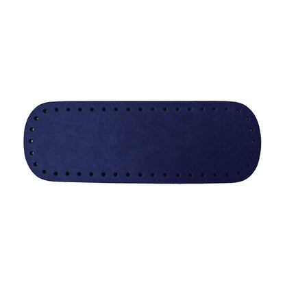 Fondo Borsa Ovale 24x8 cm in Pelle Sintetica e Cuoio Rigenerato - Vari Colori