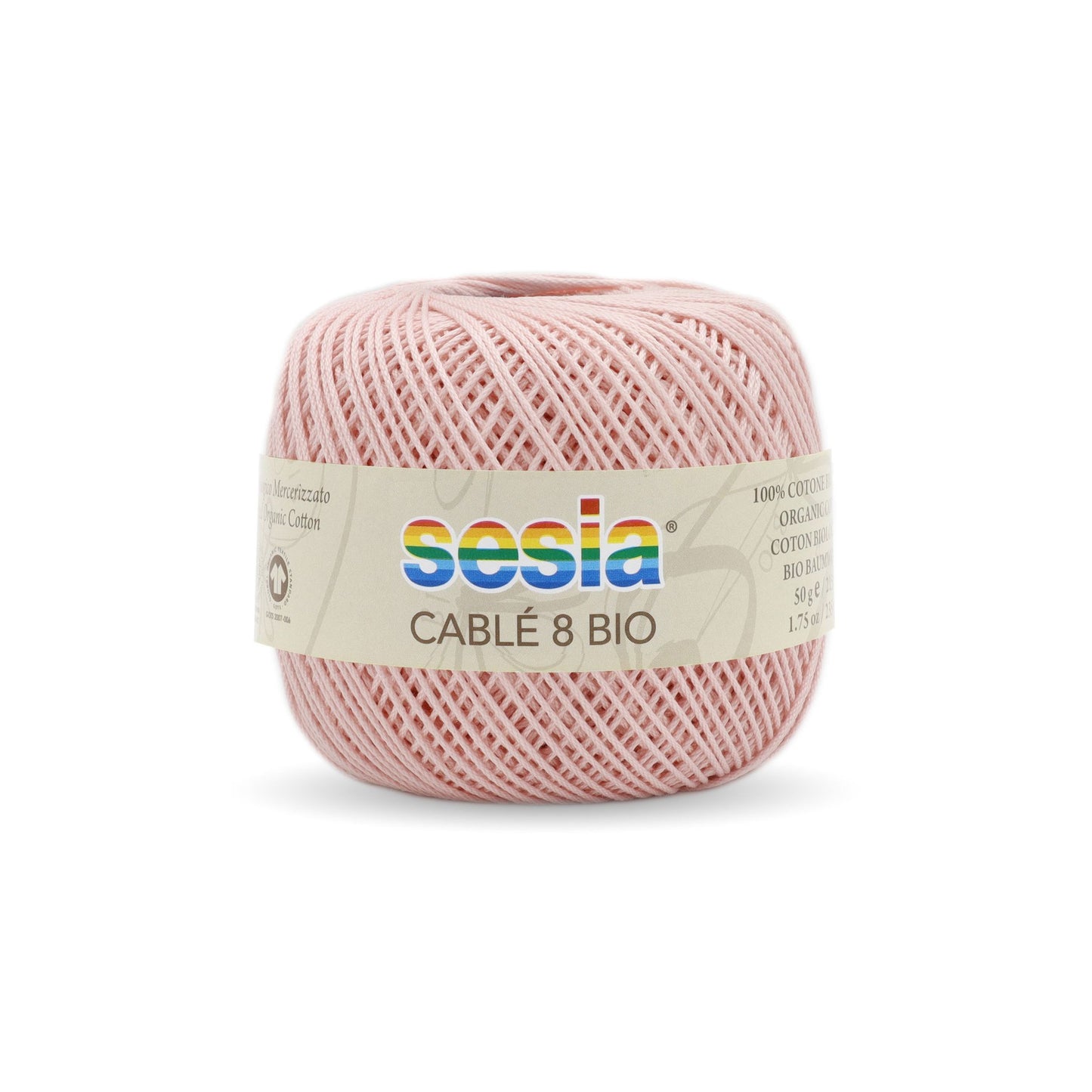 cable-8-sesia-filato-puro-cotone-rosa-chiaro-0572