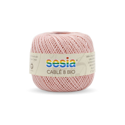 cable-8-sesia-filato-puro-cotone-rosa-chiaro-0572
