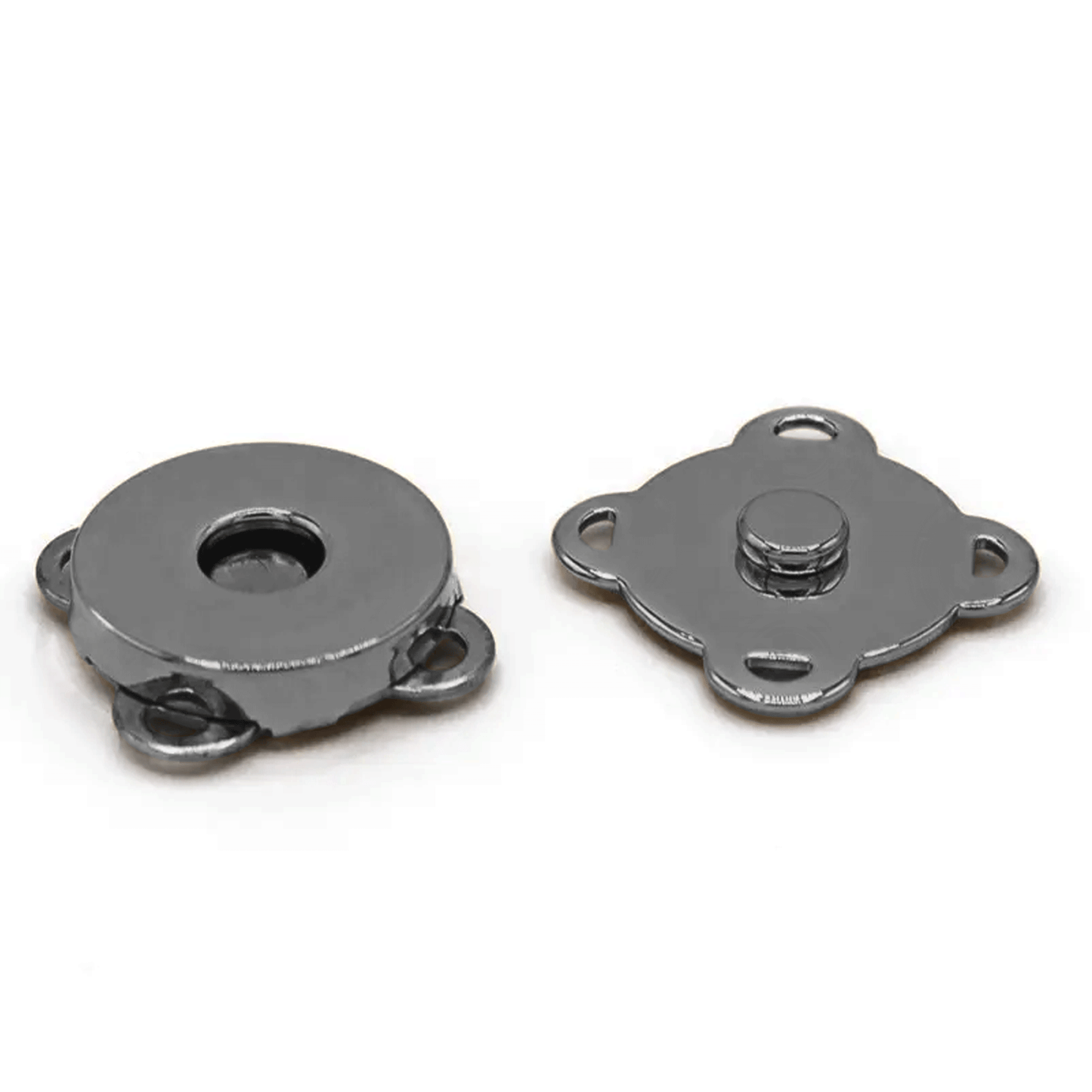 Bottone magnetico da cucire per borse 18 mm colore canna fucile