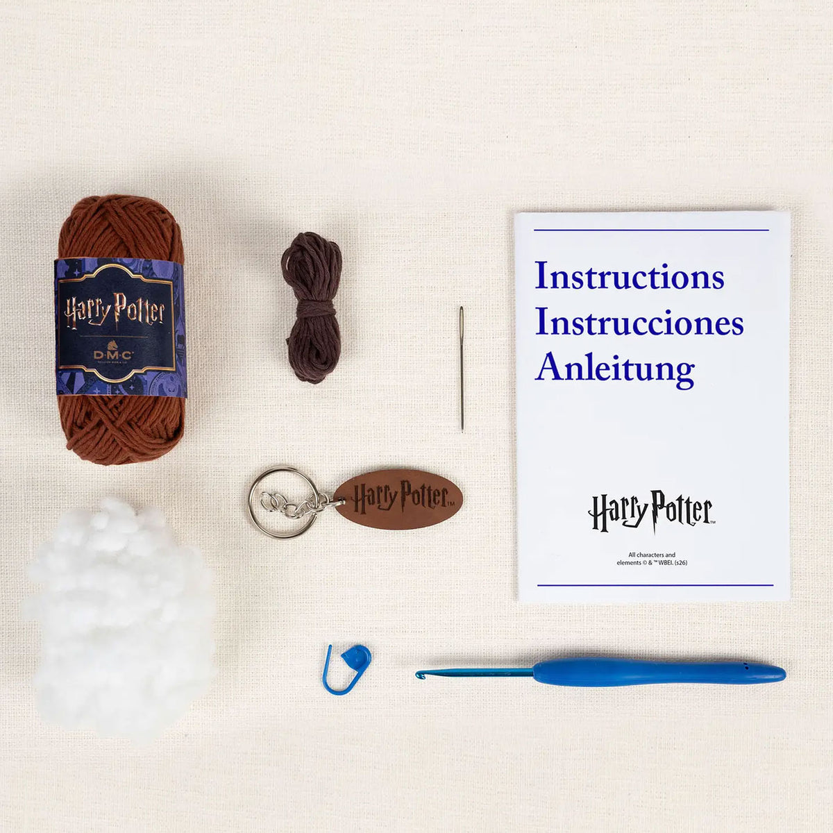 Kit Amigurumi Portachiavi Cappello Parlante – Harry Potter™ DMC