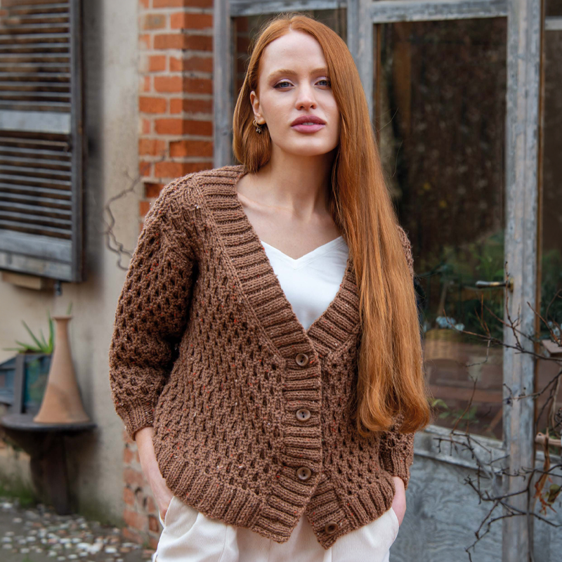 Cardigan Oxford Mondial – Schema Gratuito a Maglia