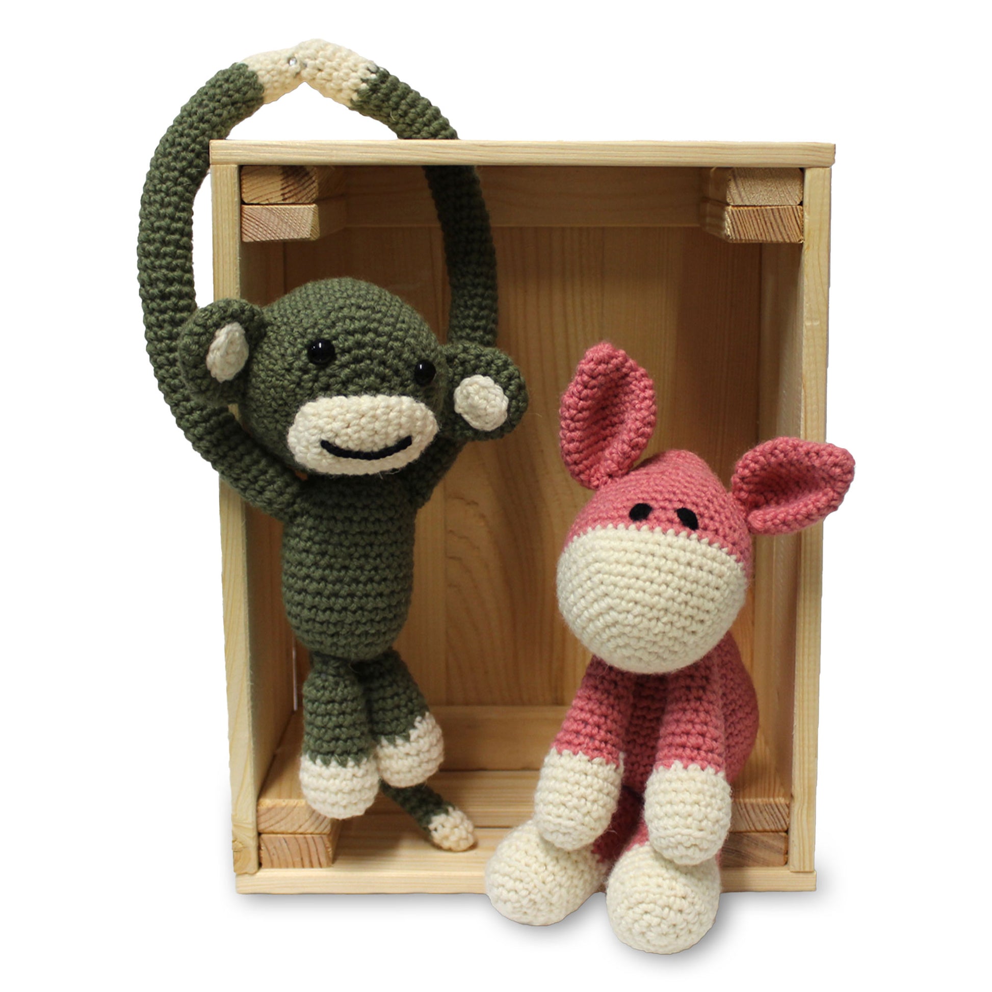 amigurumi scimmia e asinello uncinetto schema pdf