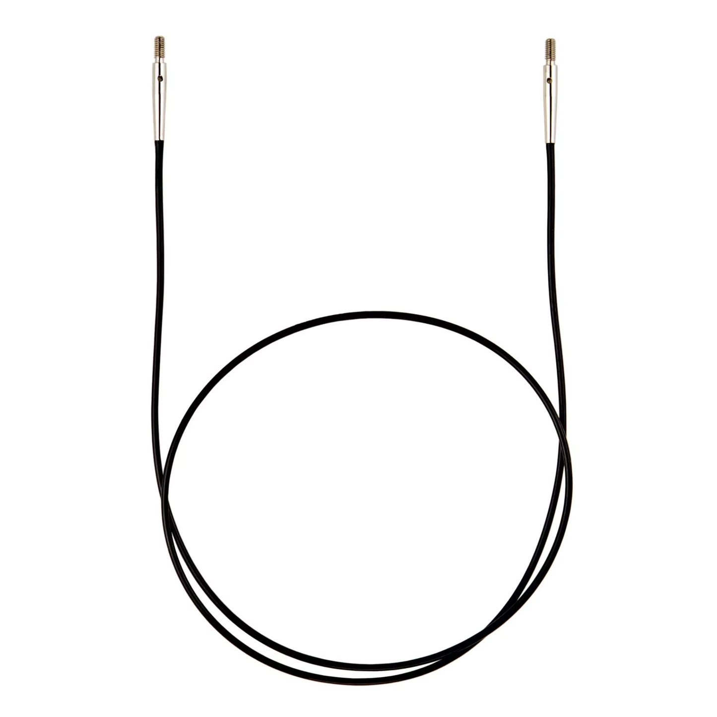 Cavetto intercambiabile Prym Natural per punte di ferri circolari e uncinetti con accessori di montaggio.