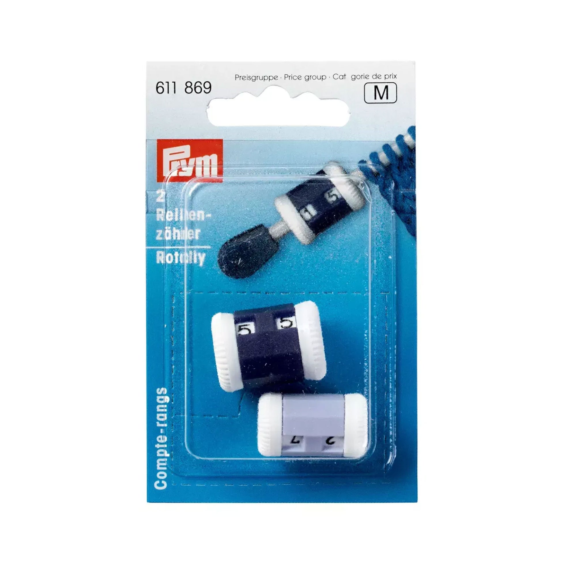 Contagiri Prym doppia cifra per maglia e uncinetto set da 2 pezzi 611869