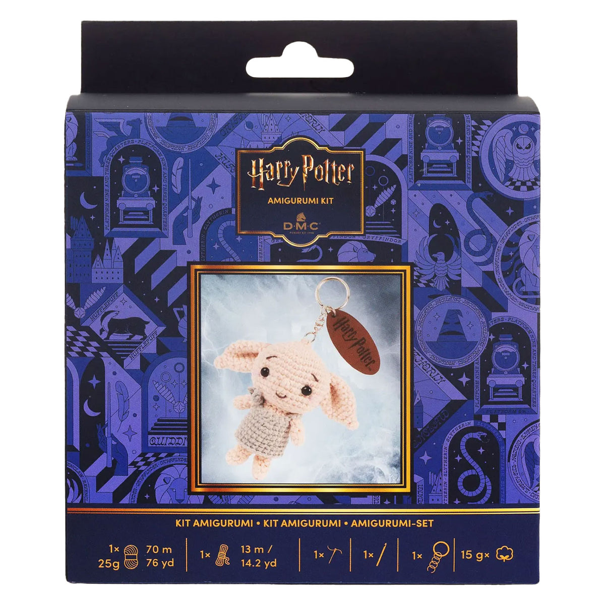 Kit Amigurumi Portachiavi Dobby™ – Harry Potter™ DMC