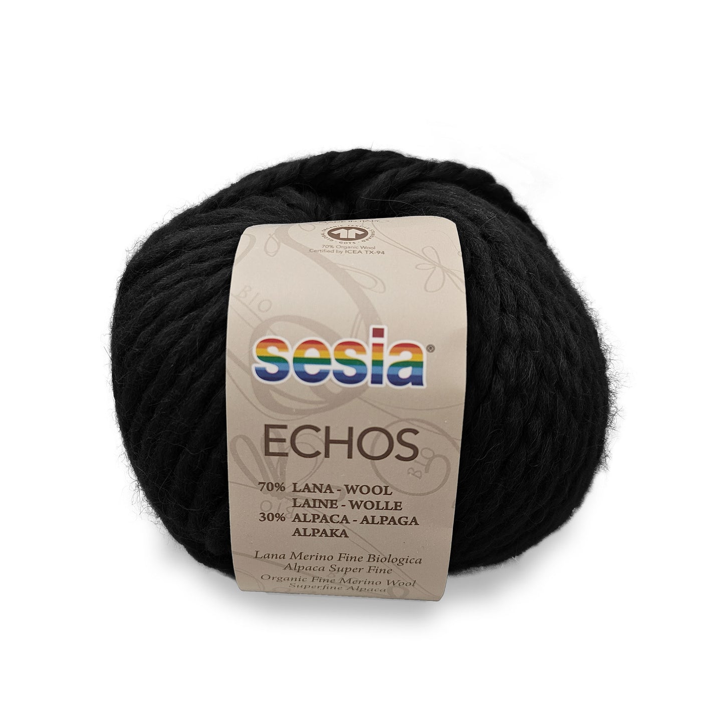 Echos - 70% Lana Vergine Biologica - 30% Alpaca extrafine