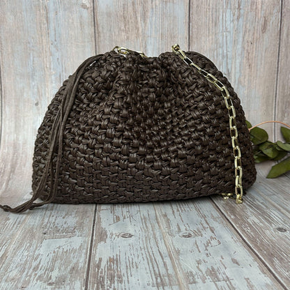 Eco Bag Mondial – Fettuccia Effetto Pelle per Borse Uncinetto
