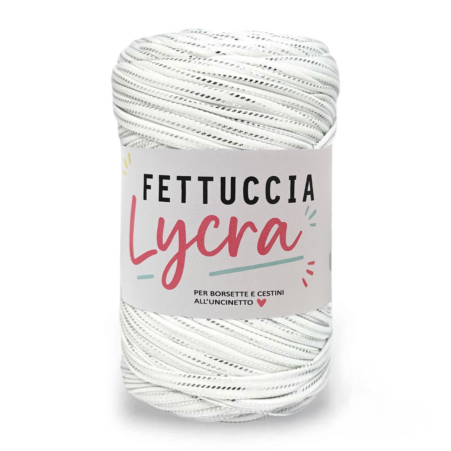 Fettuccia Lycra – Fettuccia Elastica per Borse Uncinetto 400g