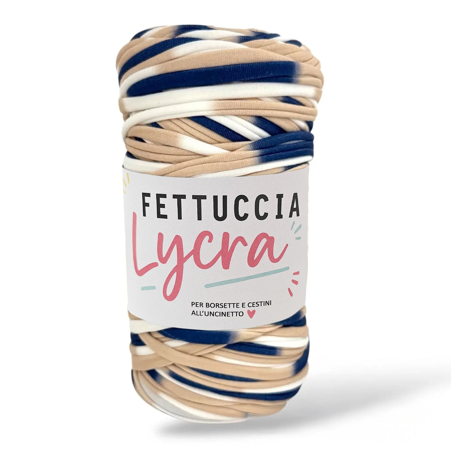 Fettuccia Lycra – Fettuccia Elastica per Borse Uncinetto 400g