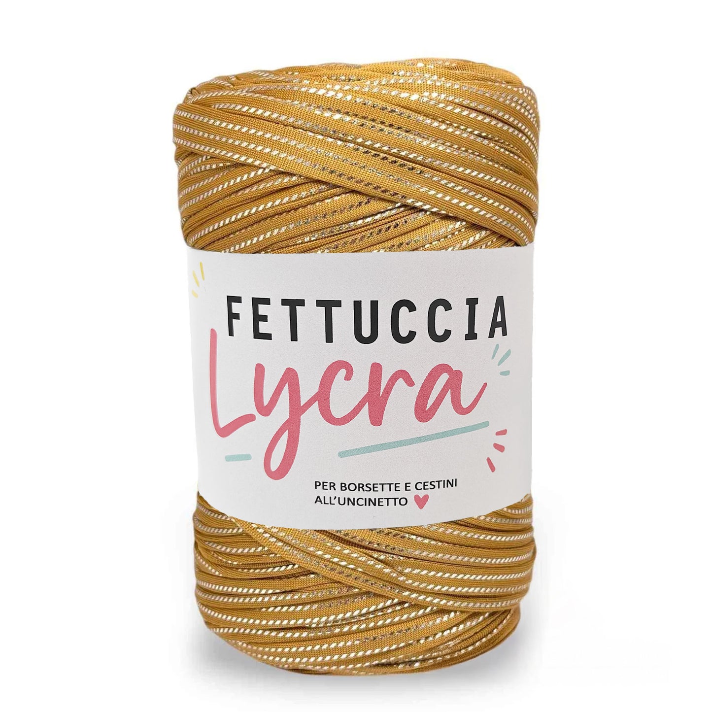 Fettuccia Lycra – Fettuccia Elastica per Borse Uncinetto 400g