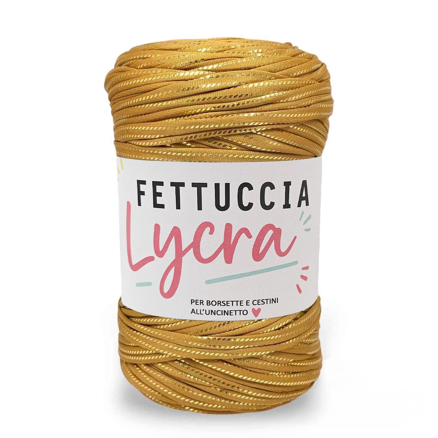 Fettuccia Lycra – Fettuccia Elastica per Borse Uncinetto 400g