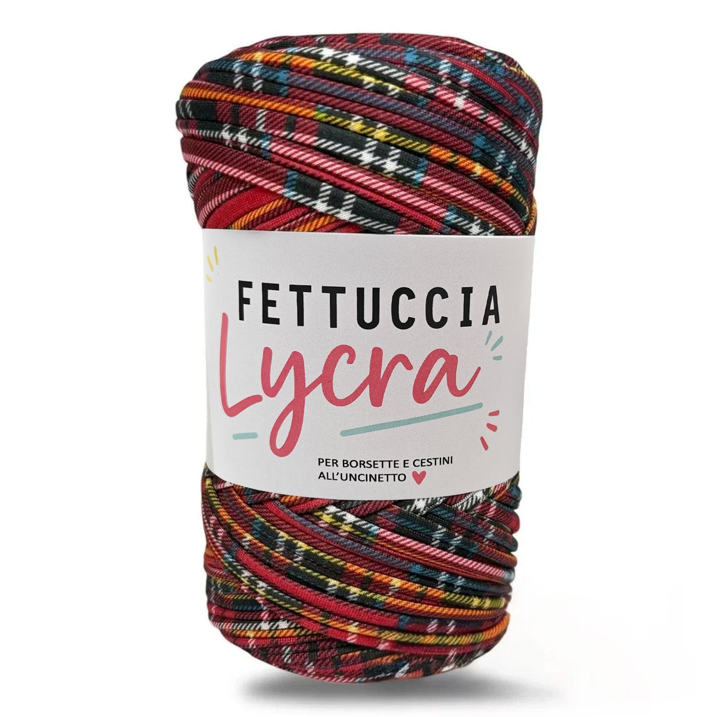 Fettuccia Lycra – Fettuccia Elastica per Borse Uncinetto 400g