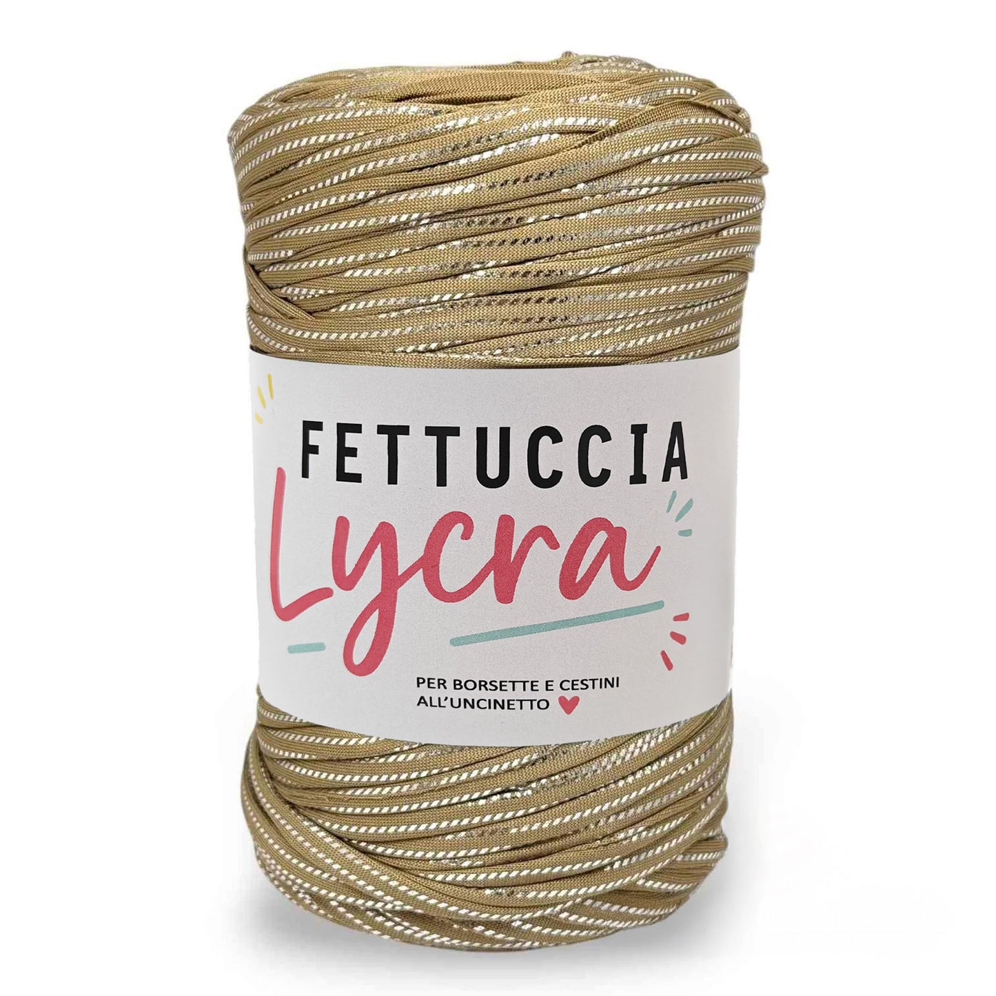 Fettuccia Lycra – Fettuccia Elastica per Borse Uncinetto 400g