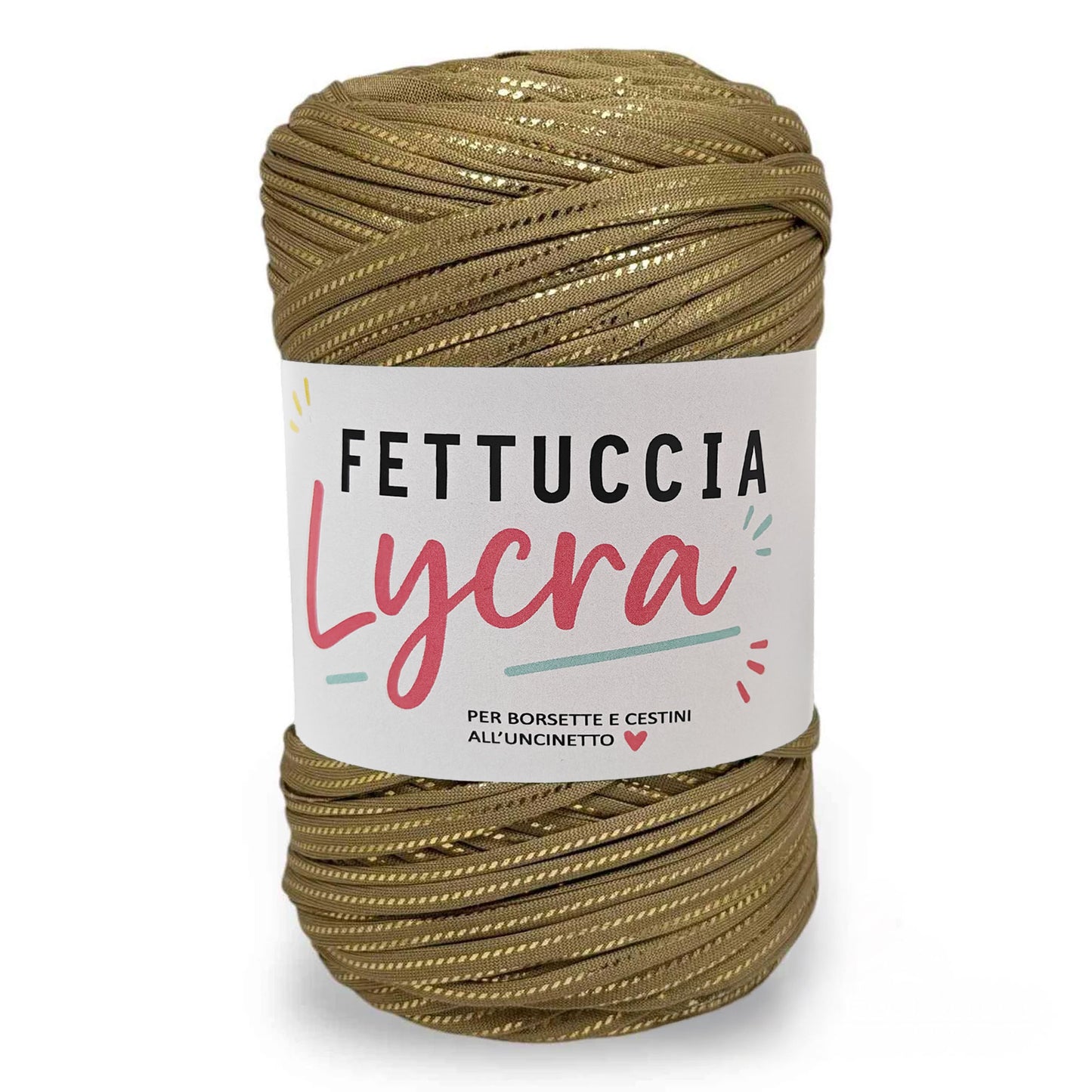 Fettuccia Lycra – Fettuccia Elastica per Borse Uncinetto 400g