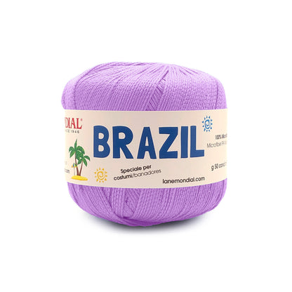 gomitolo brazil mondial filato costumi uncinetto Lilla 648