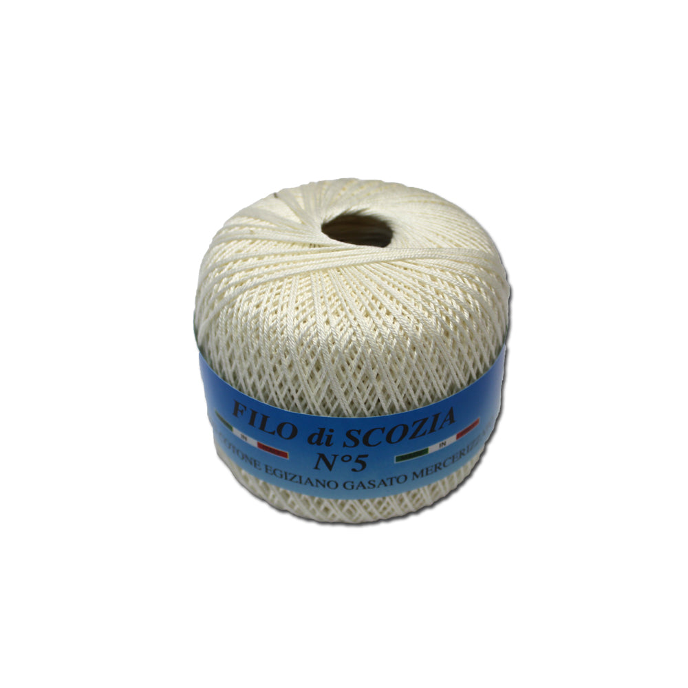 filato puro cotone egiziano scozia 5 100