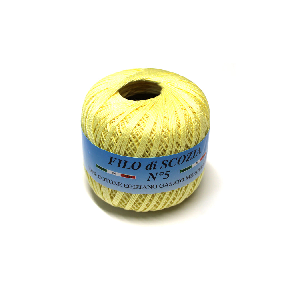 filato puro cotone egiziano scozia 5 100