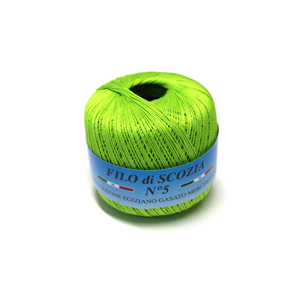 filato puro cotone egiziano scozia 5 100