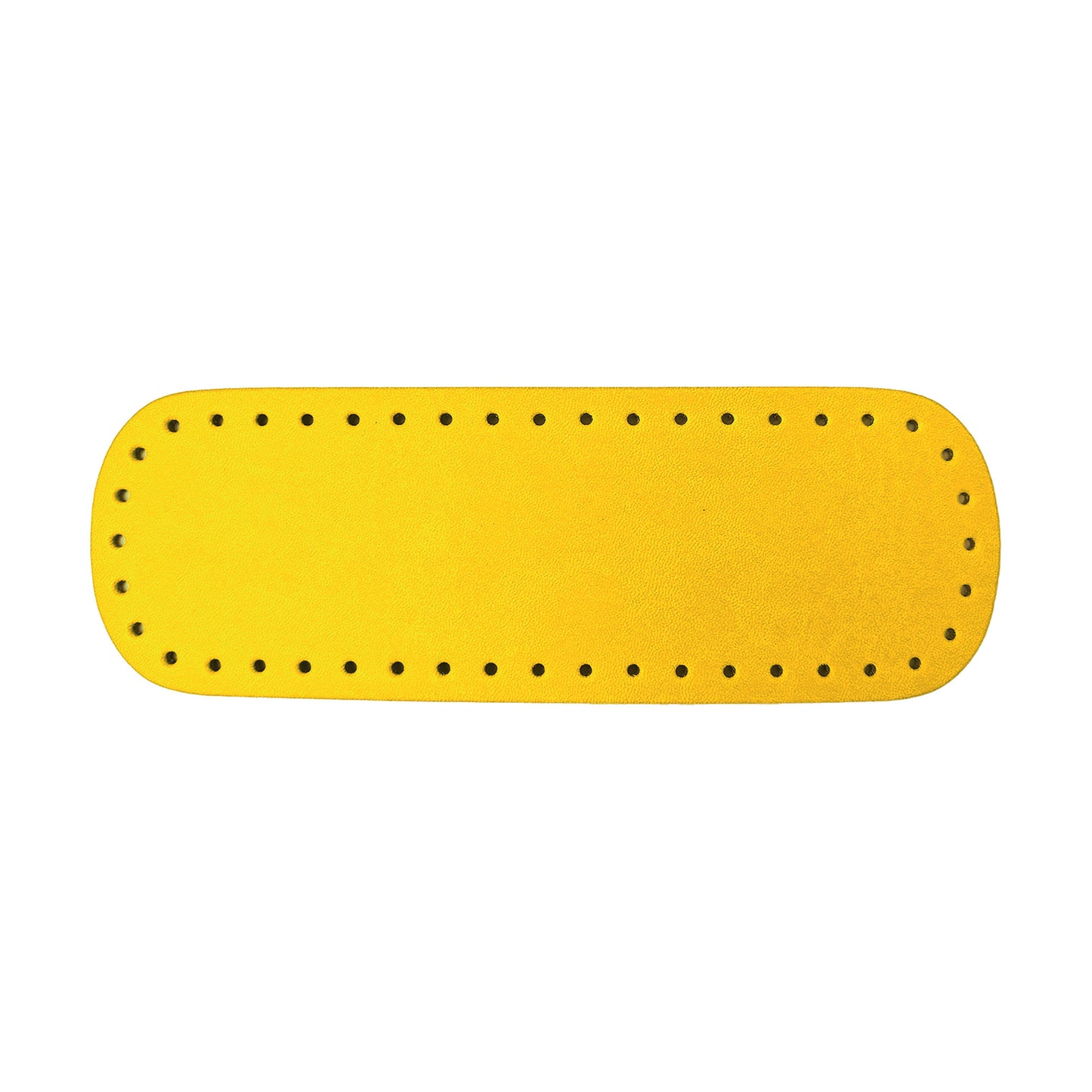 Fondo Borsa Ovale 24x8 cm in Pelle Sintetica e Cuoio Rigenerato - Vari Colori