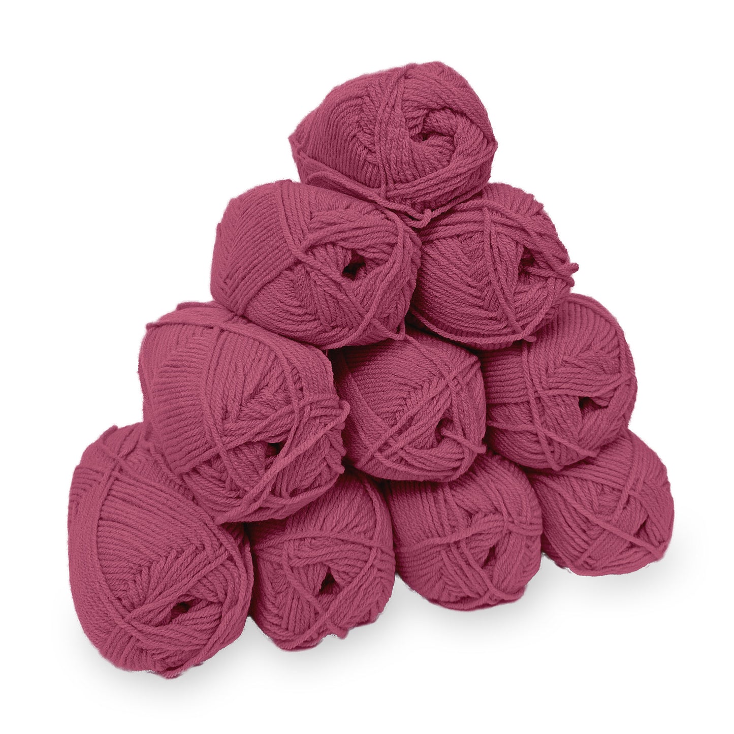 gomitoli filato acrilico economico 10 pezzi per amigurumi e uncinetto rosa antico