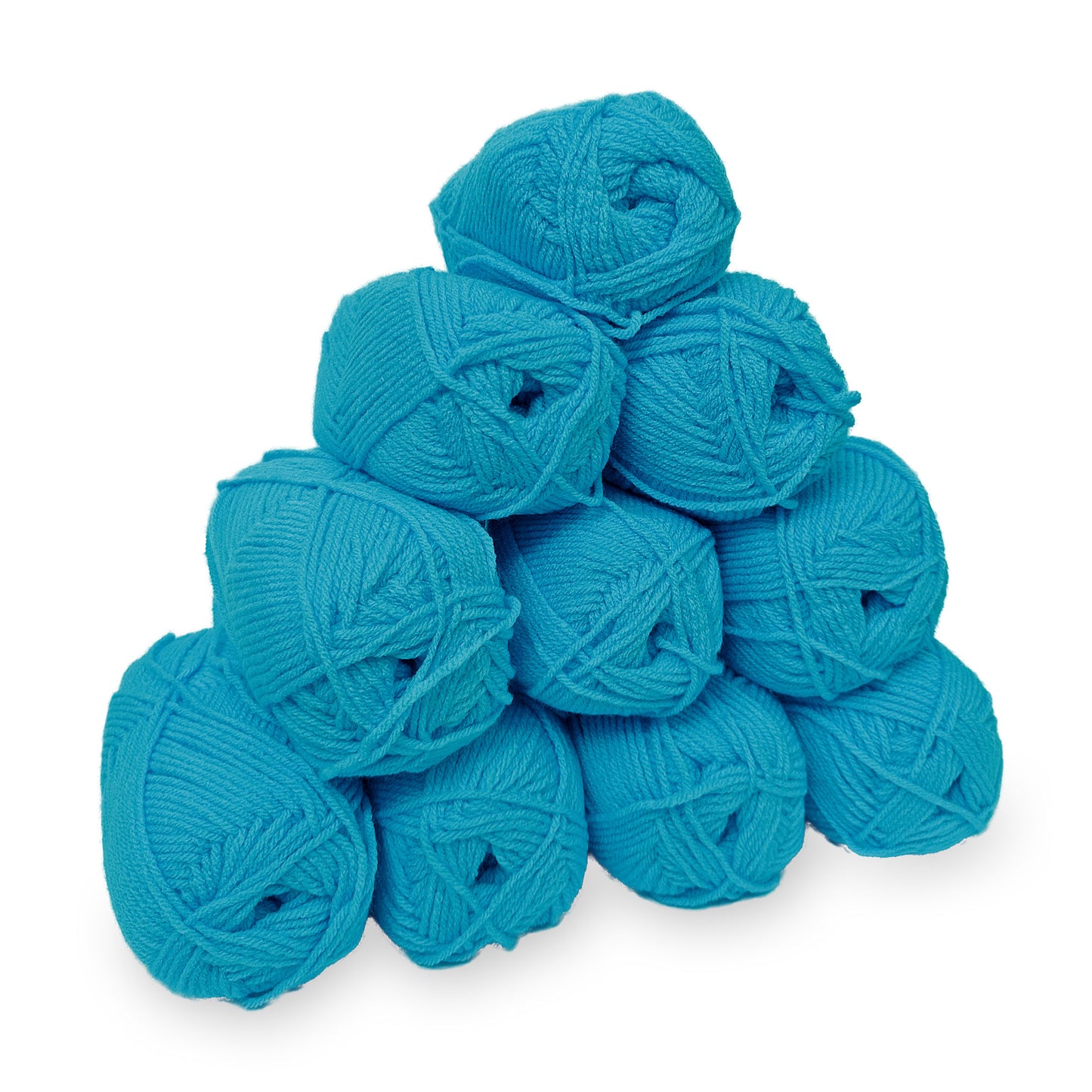 gomitoli filato acrilico economico 10 pezzi per amigurumi e uncinetto turchese