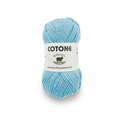 Cotone filato 100% Cotone  Gasato e Mercerizzato