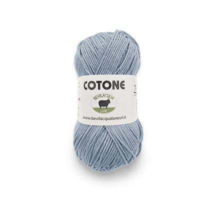 Cotone filato 100% Cotone  Gasato e Mercerizzato