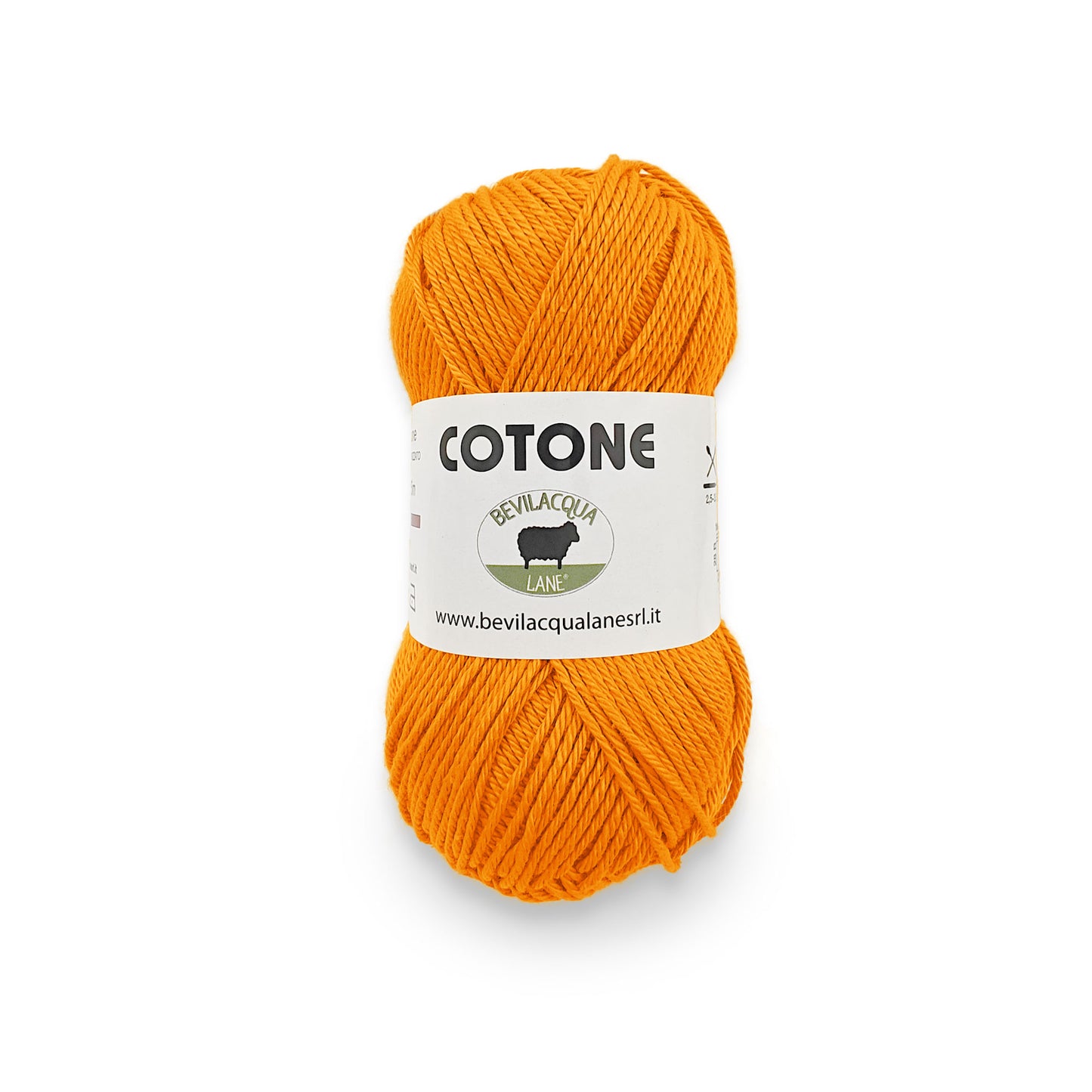 Cotone filato 100% Cotone  Gasato e Mercerizzato