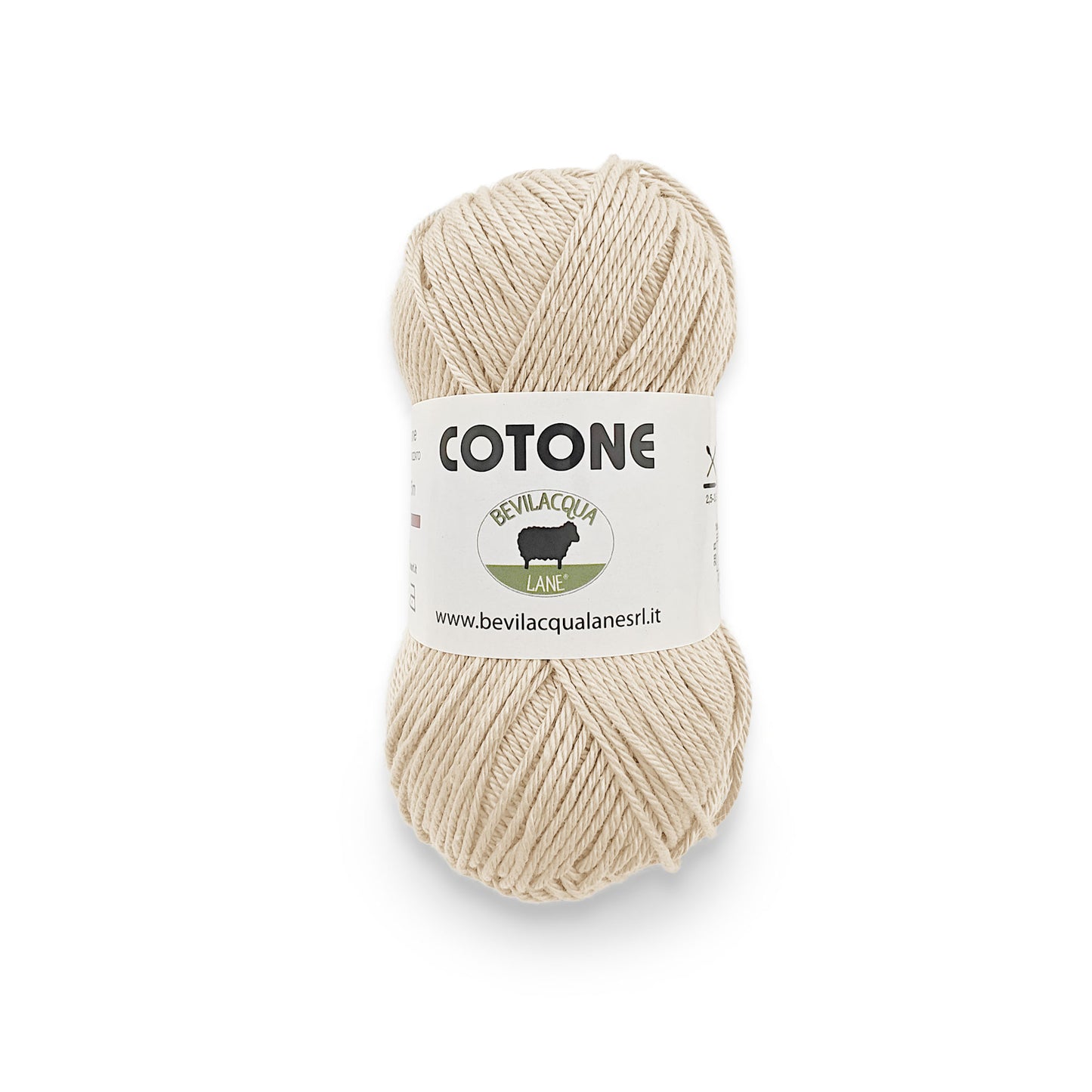 Cotone filato 100% Cotone  Gasato e Mercerizzato