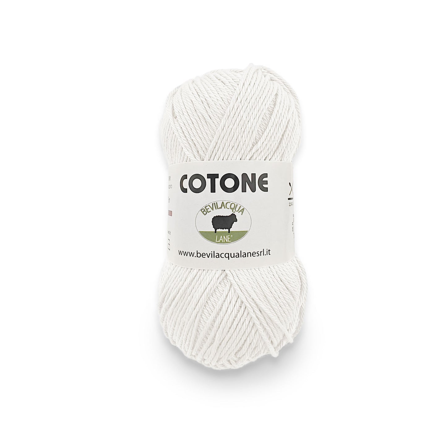 Cotone filato 100% Cotone  Gasato e Mercerizzato