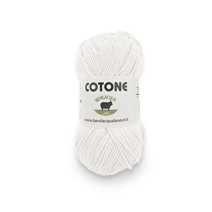 Cotone filato 100% Cotone  Gasato e Mercerizzato