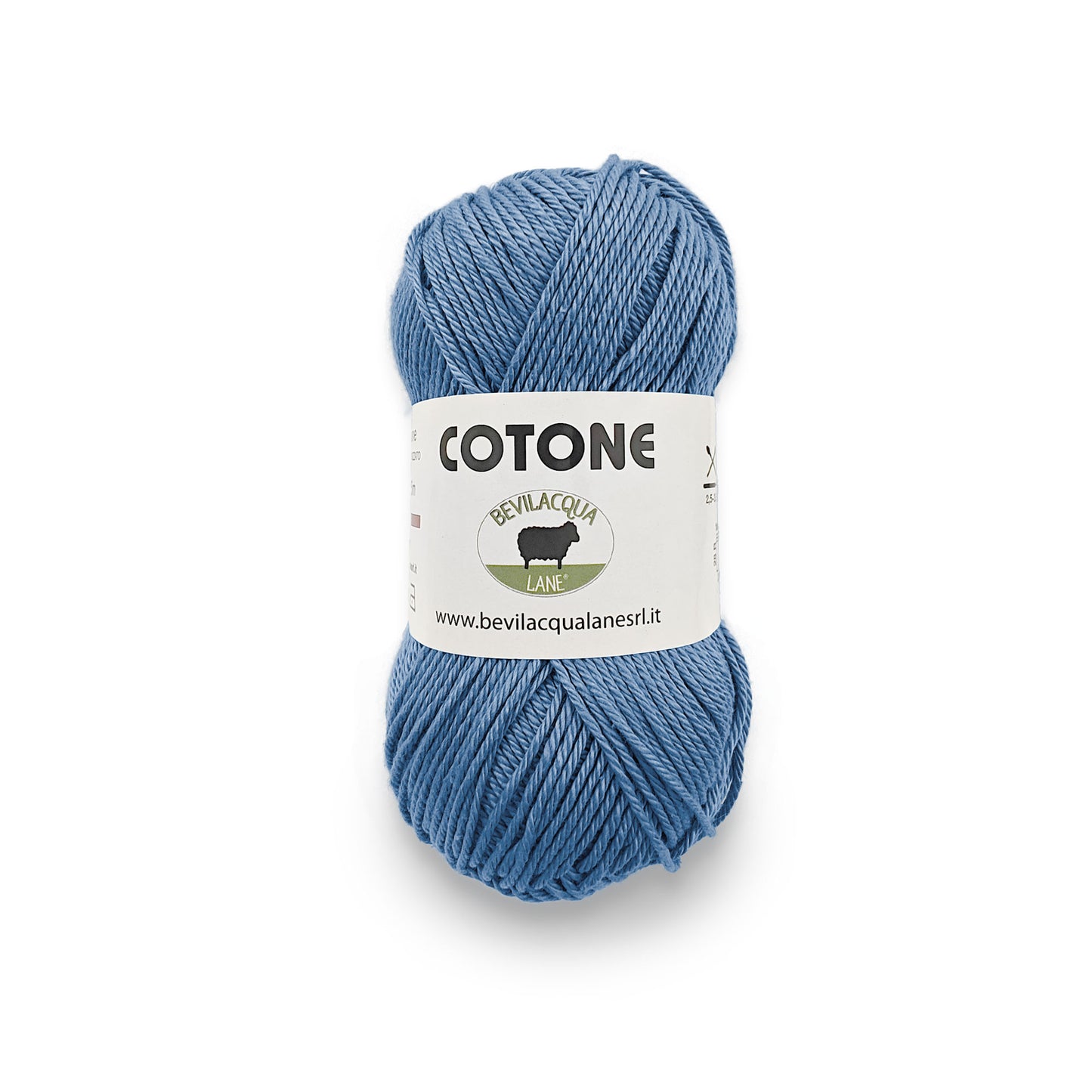 Cotone filato 100% Cotone  Gasato e Mercerizzato