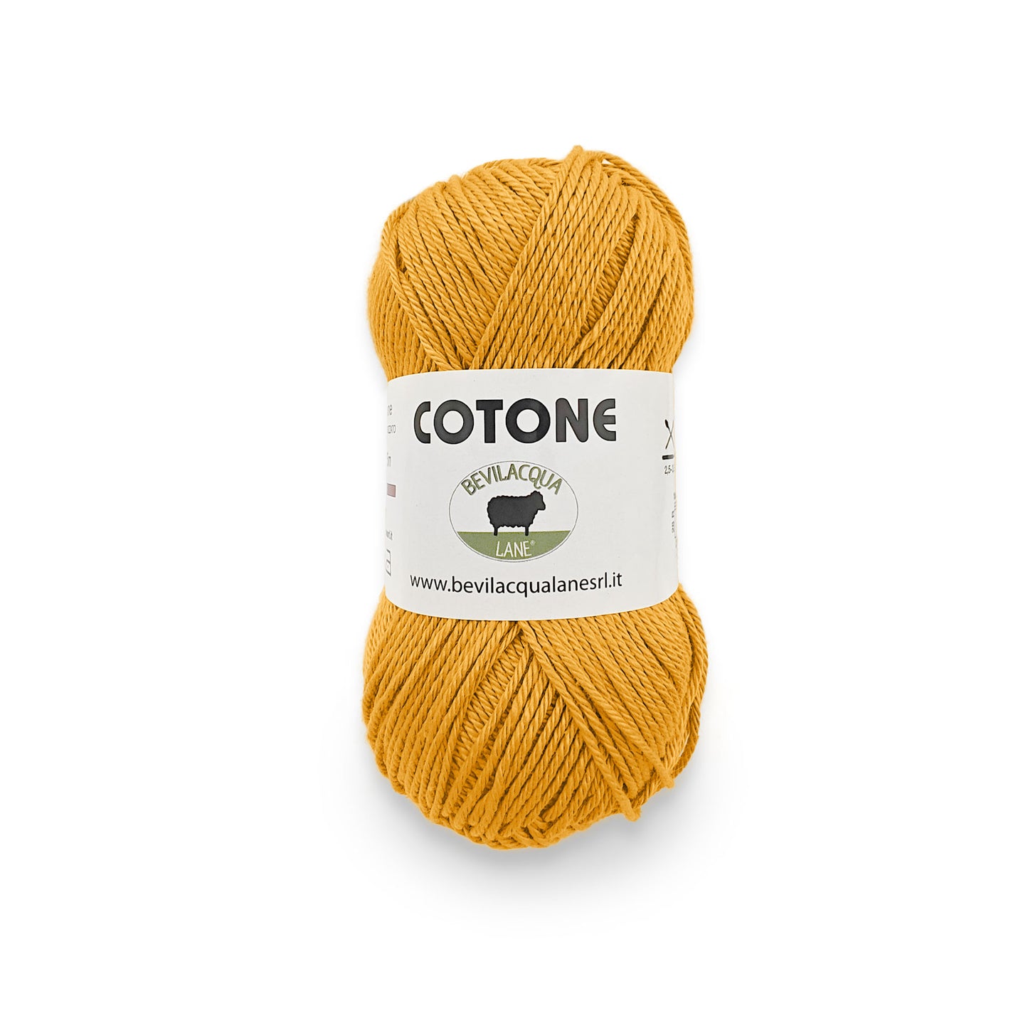Cotone filato 100% Cotone  Gasato e Mercerizzato