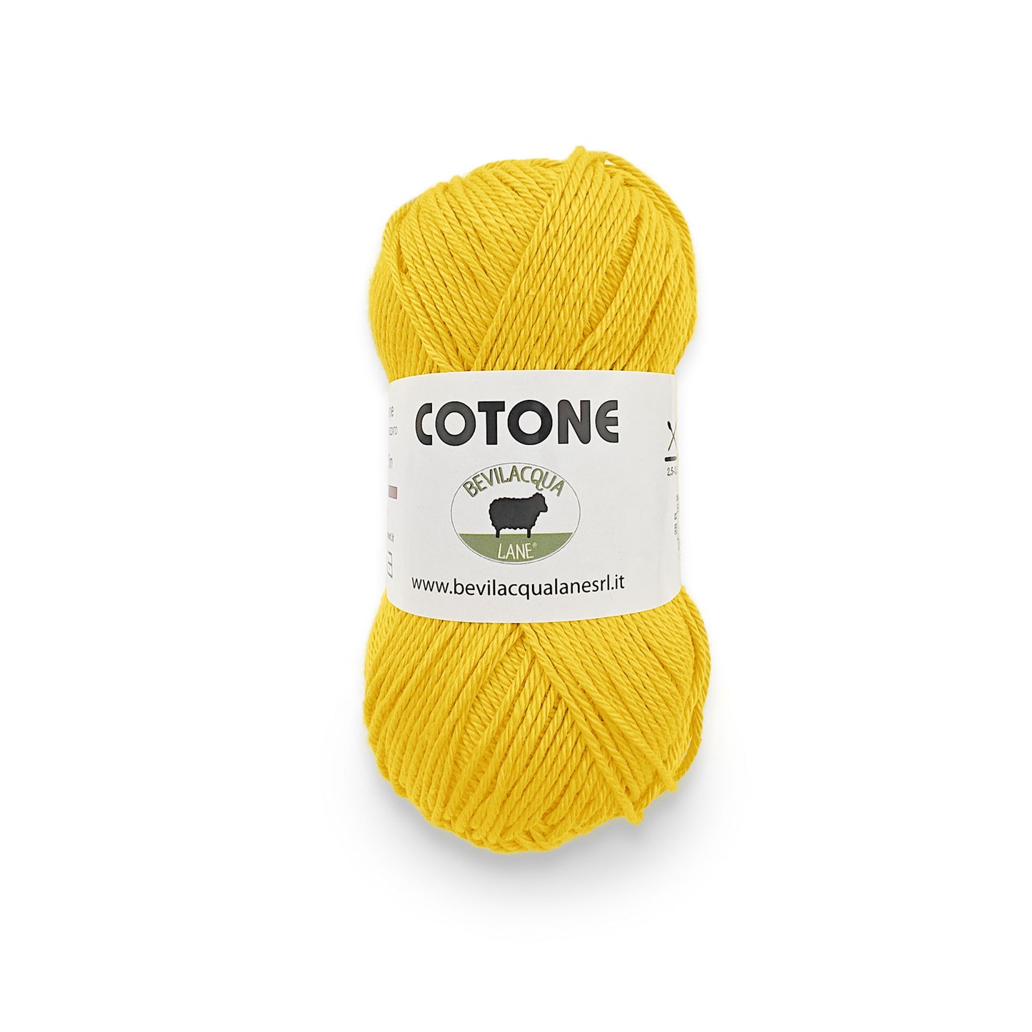 Cotone filato 100% Cotone  Gasato e Mercerizzato