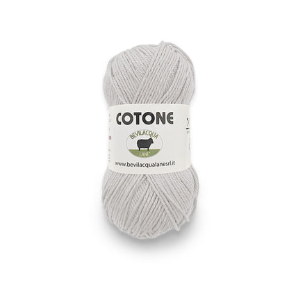 Cotone filato 100% Cotone  Gasato e Mercerizzato