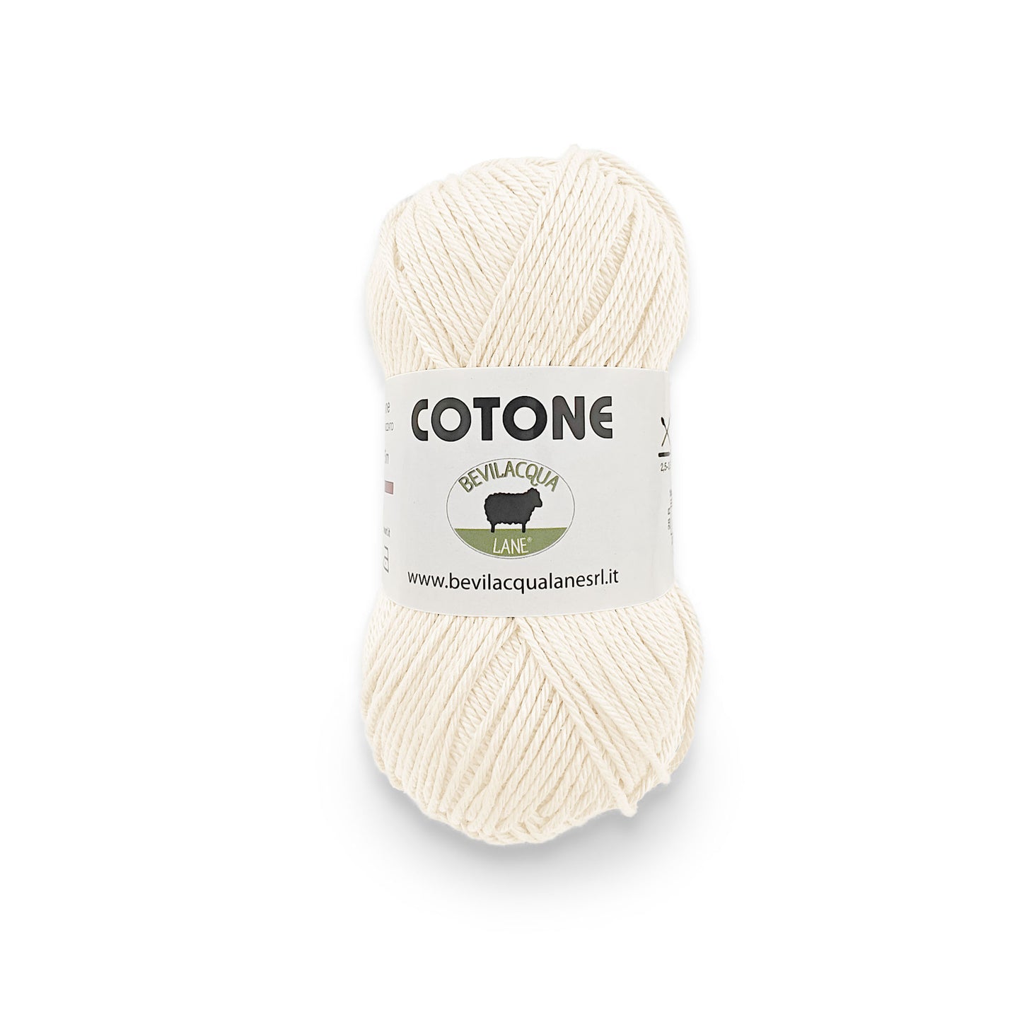 Cotone filato 100% Cotone  Gasato e Mercerizzato