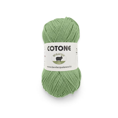 Cotone filato 100% Cotone  Gasato e Mercerizzato