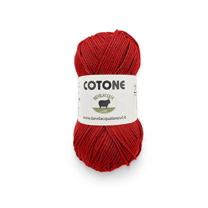 Cotone filato 100% Cotone  Gasato e Mercerizzato