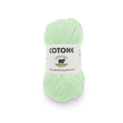 Cotone filato 100% Cotone  Gasato e Mercerizzato