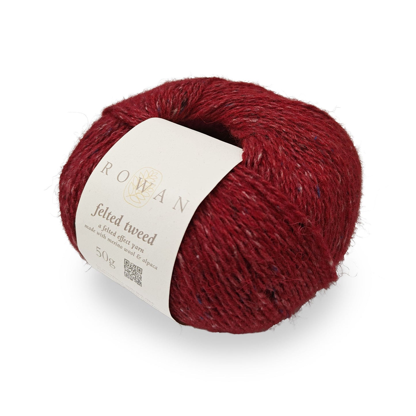 gomitolo-filato-felted-tweed-rowan-per-maglieria-lana-alpaca-viscosa-rosso-154