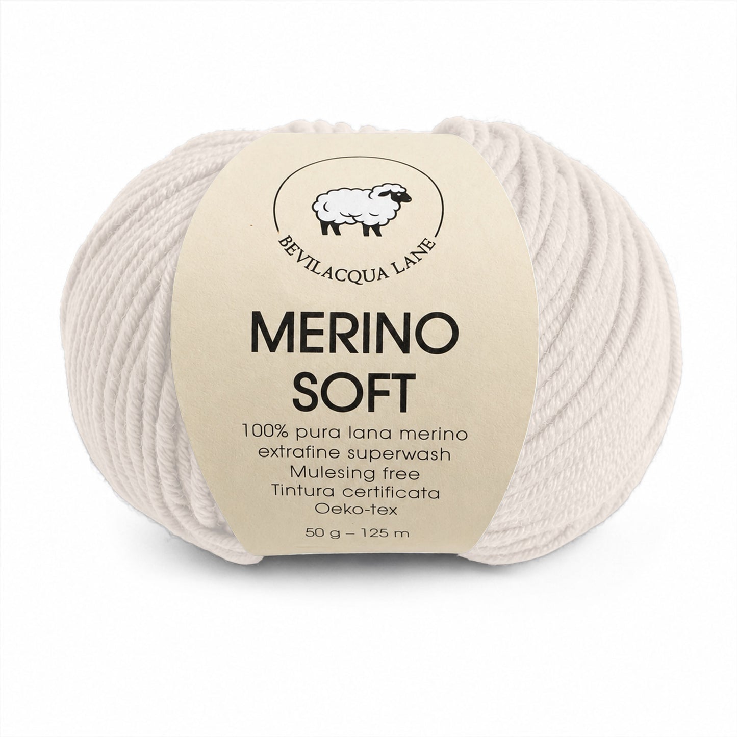 Merino Soft – Filato 100% Lana Merino Extra Fine Irrestringibile