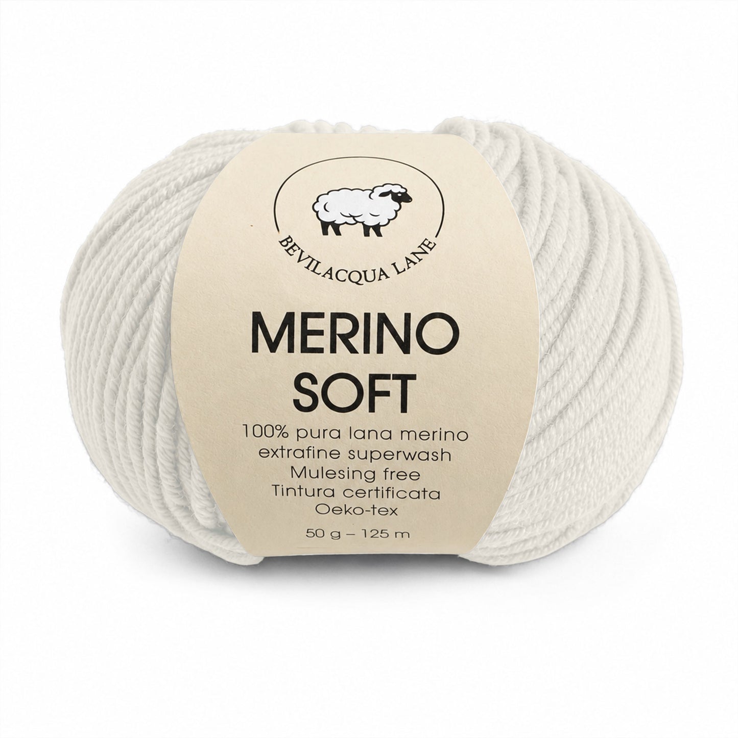 Merino Soft – Filato 100% Lana Merino Extra Fine Irrestringibile