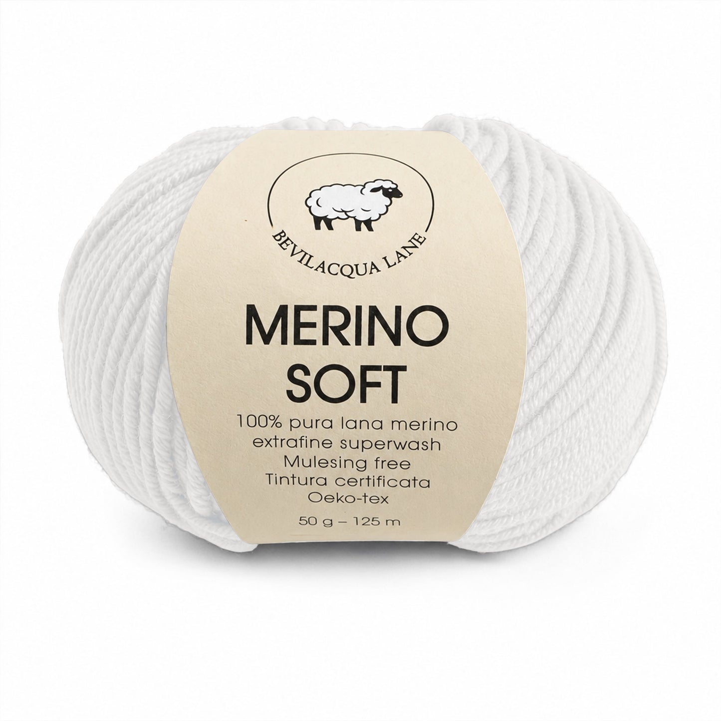 Merino Soft – Filato 100% Lana Merino Extra Fine Irrestringibile