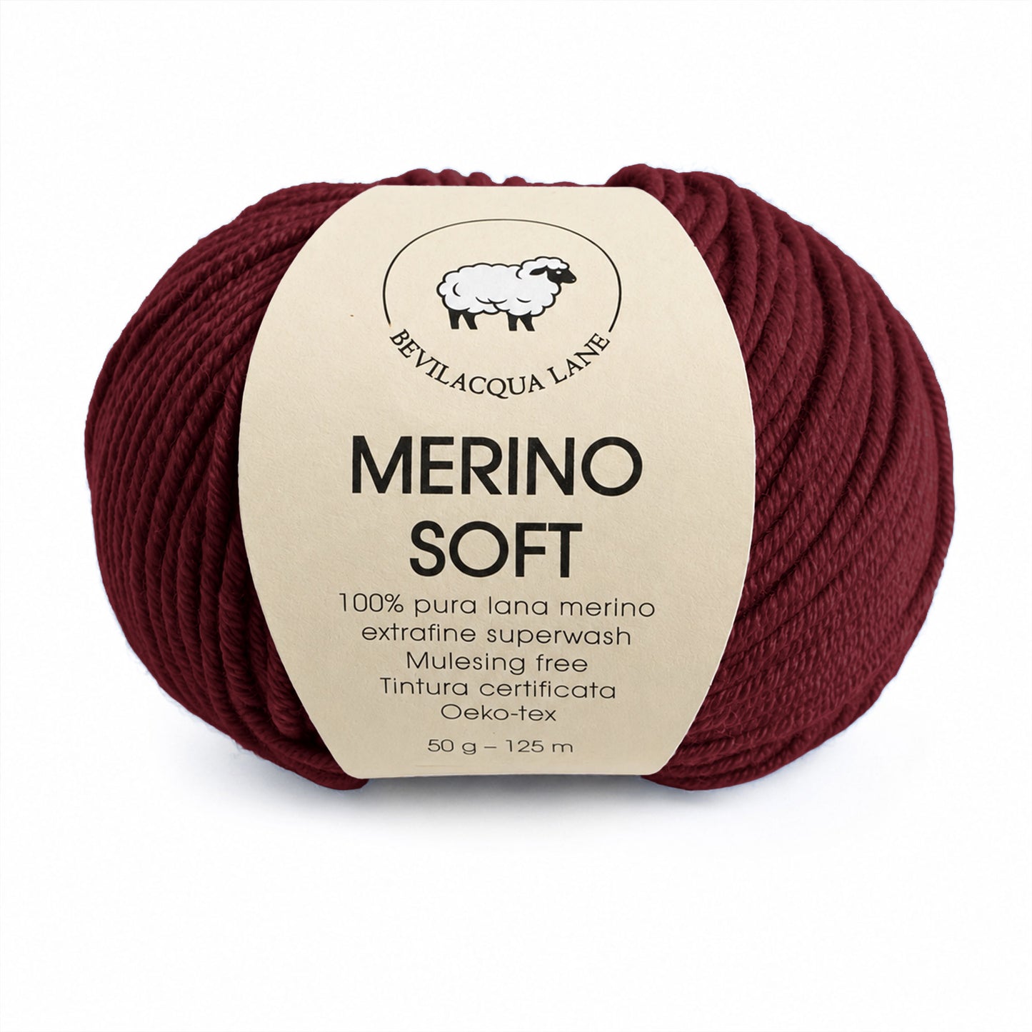 Merino Soft – Filato 100% Lana Merino Extra Fine Irrestringibile